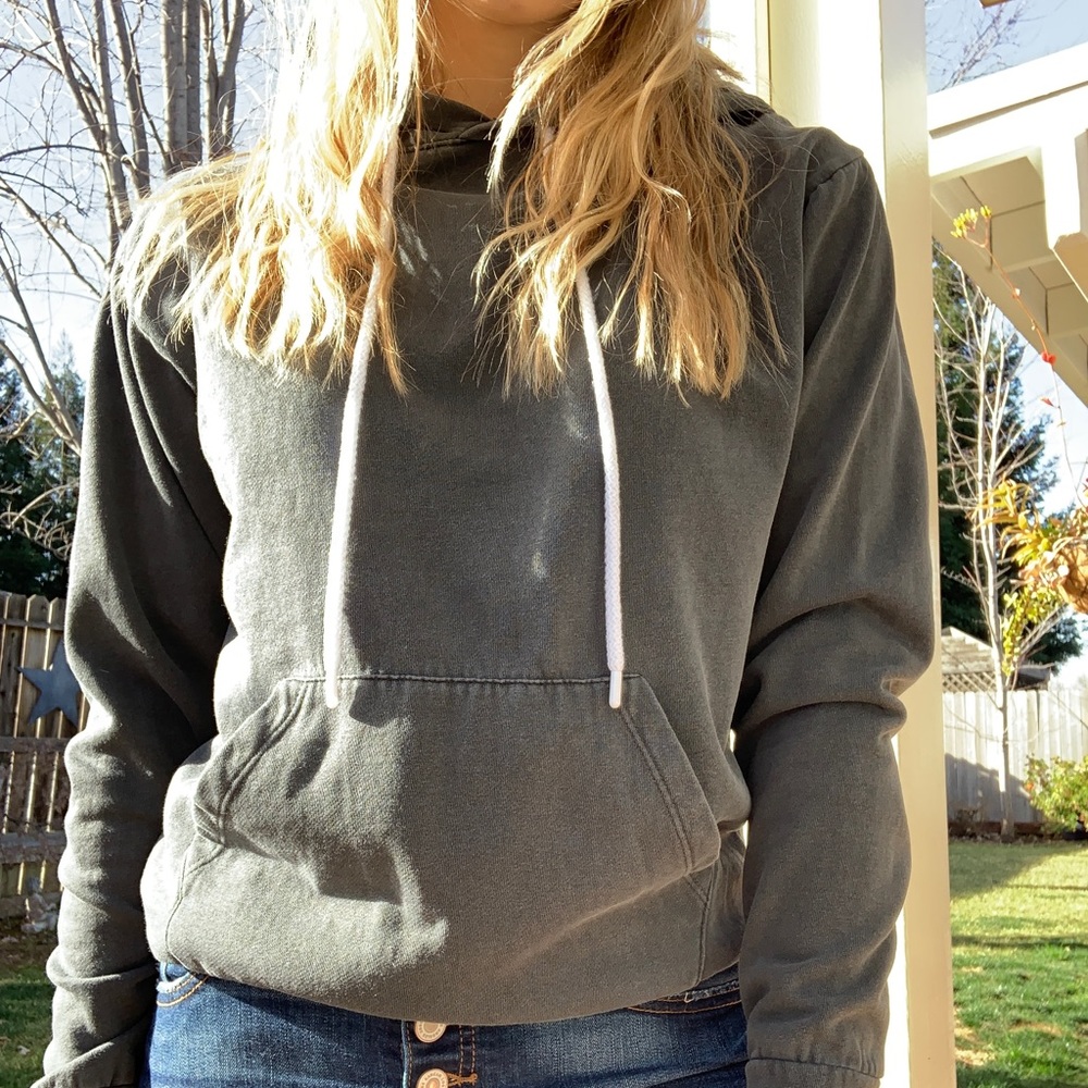 Grey hoodie